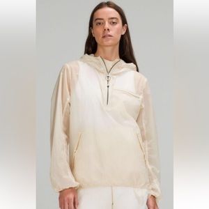 1. Lululemon Step Out Anorak Jacket in White Opal Medium